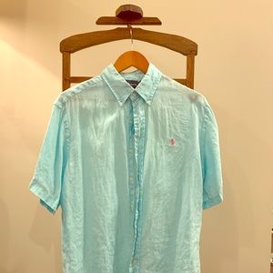 Polo linen button down